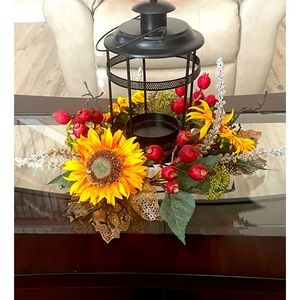 Sunflower Candelabrum